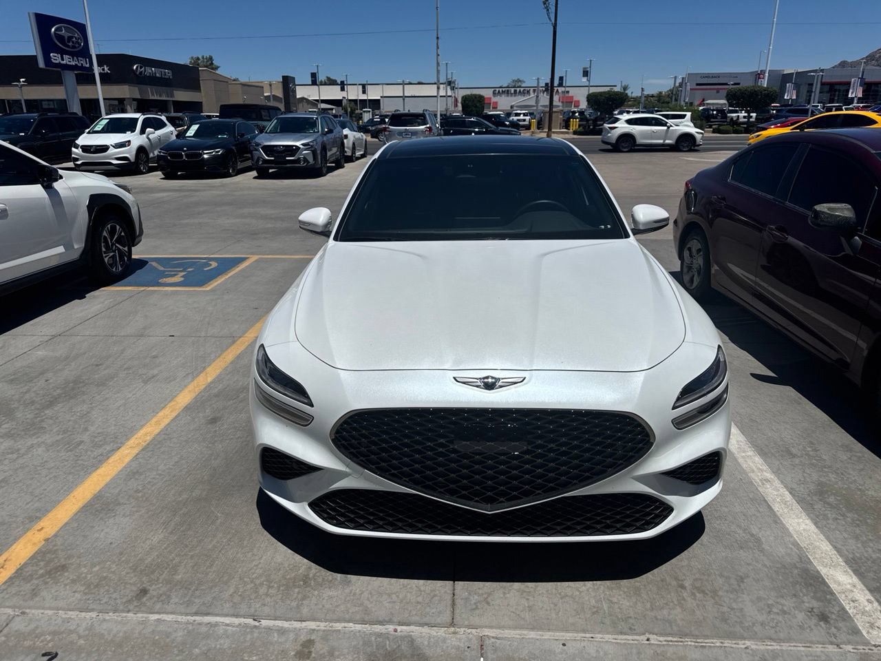 Used 2023 Genesis G70 2.0T w/ Sport Prestige Package RWD image 12
