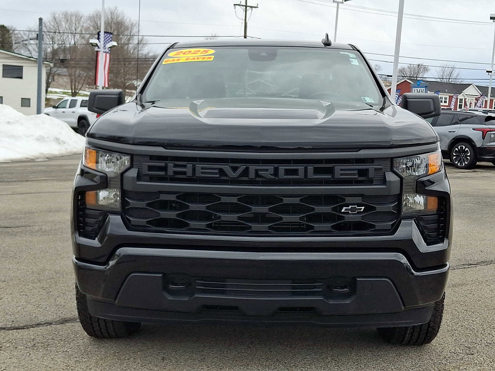 Certified 2025 Chevrolet Silverado 1500 Custom w/ Turbomax Blackout Package image 2