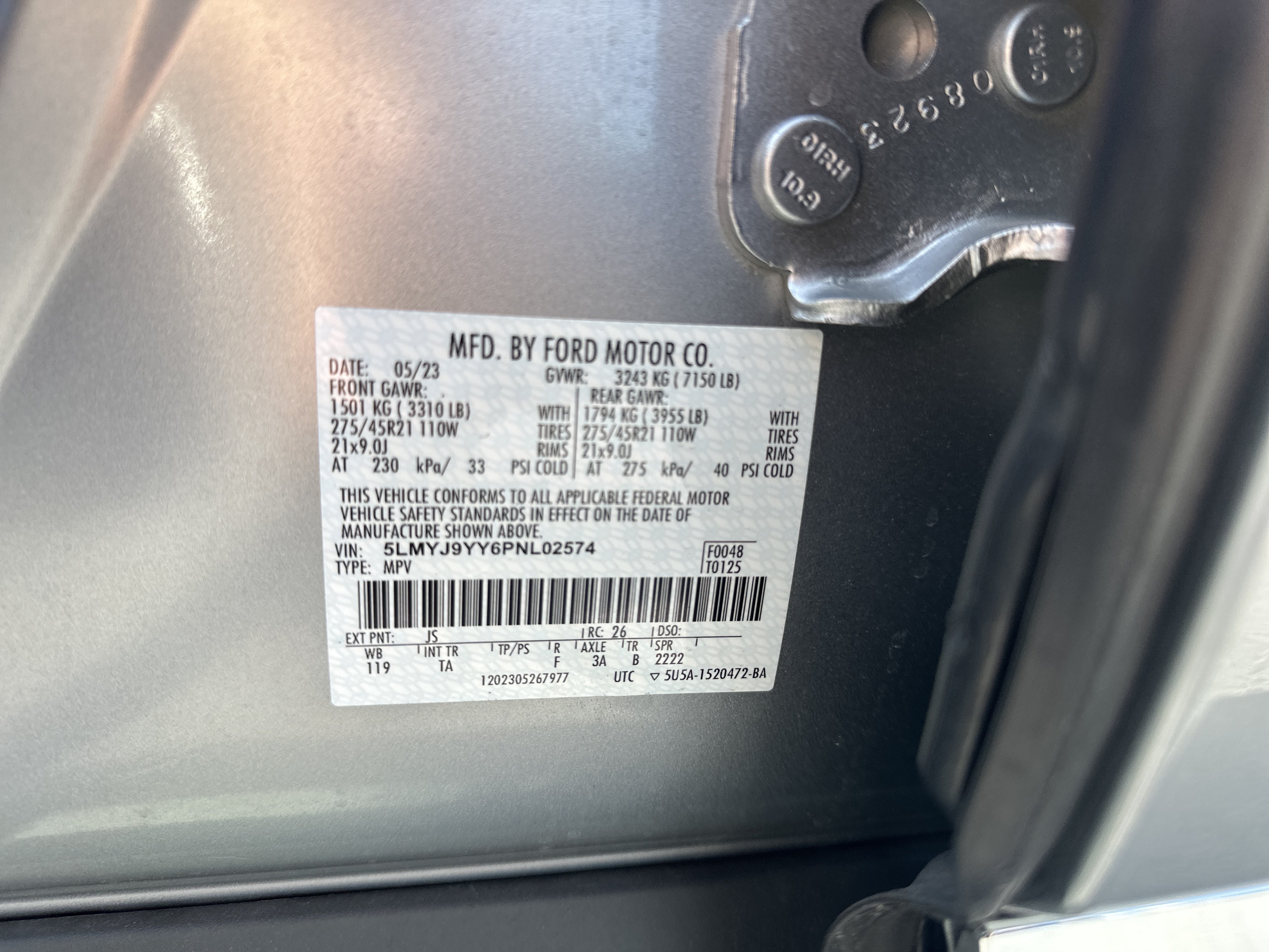 Used 2023 Lincoln Aviator Black Label Grand Touring AWD/4WD image 29