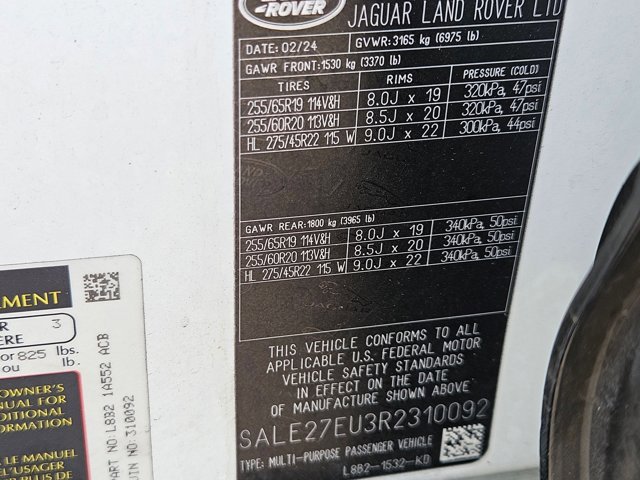 Used 2024 Land Rover Defender 110 X-Dynamic SE AWD/4WD image 15