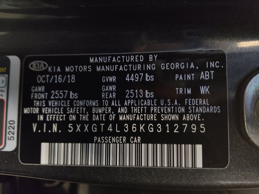 Used 2019 Kia Optima LX w/ LX Premium Package FWD image 33