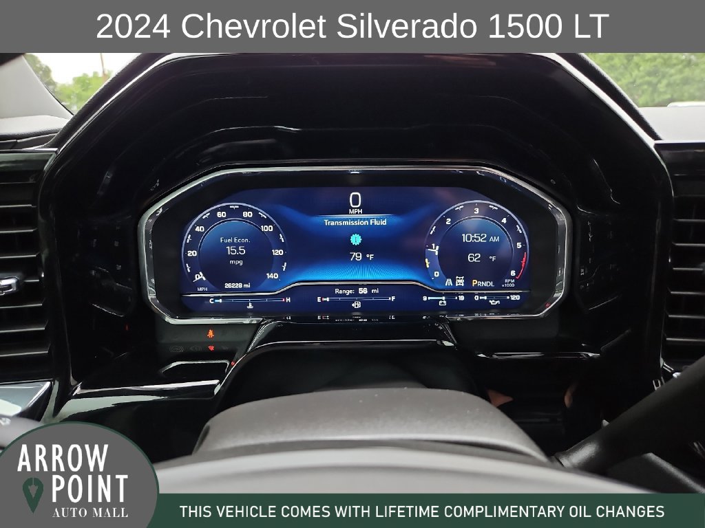 Used 2024 Chevrolet Silverado 1500 LT w/ Z71 Off-Road Package AWD/4WD image 26