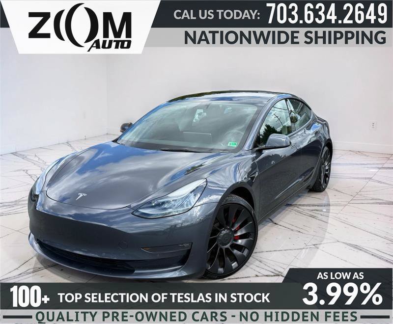 Used 2022 Tesla Model 3 Performance AWD/4WD image 1