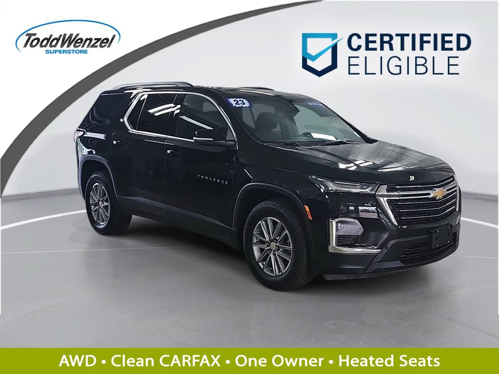 Used 2023 Chevrolet Traverse LT w/ LPO, Floor Liner Package AWD/4WD image 1