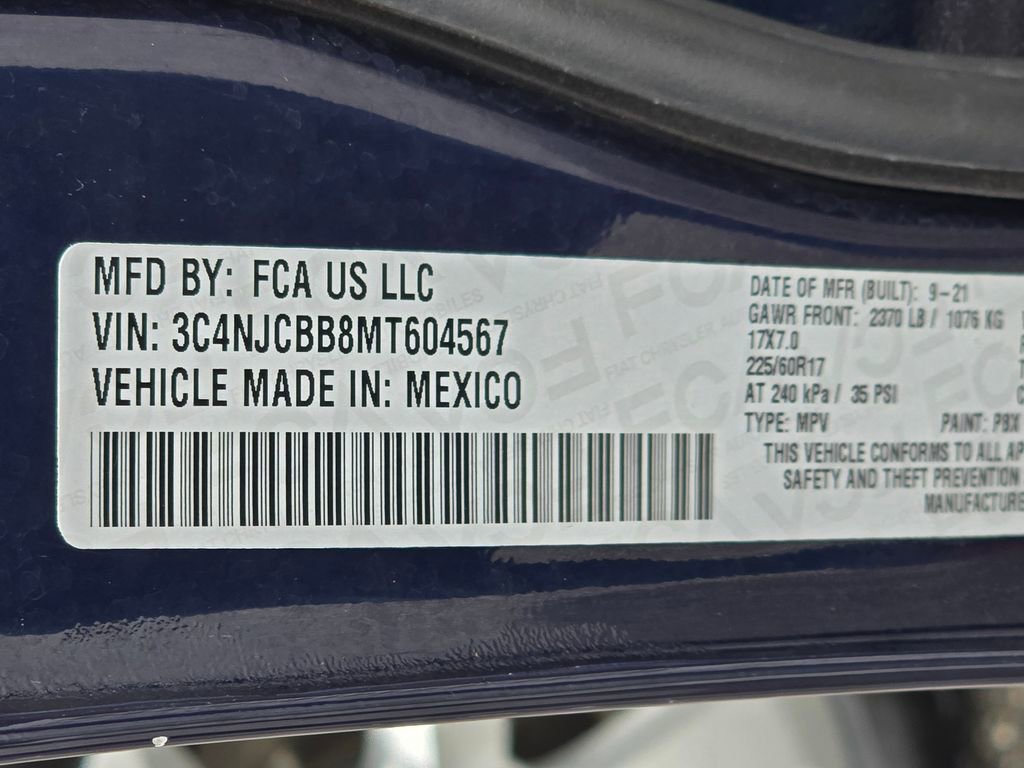 Used 2021 Jeep Compass Latitude image 53