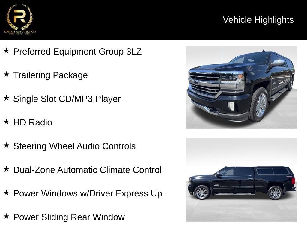 Used 2017 Chevrolet Silverado 1500 High Country AWD/4WD image 9