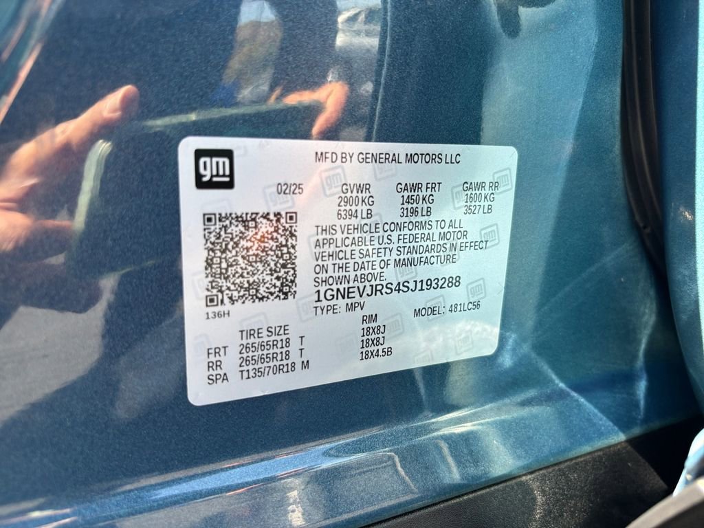 Used 2025 Chevrolet Traverse Z71 w/ Driver Confidence Package image 34