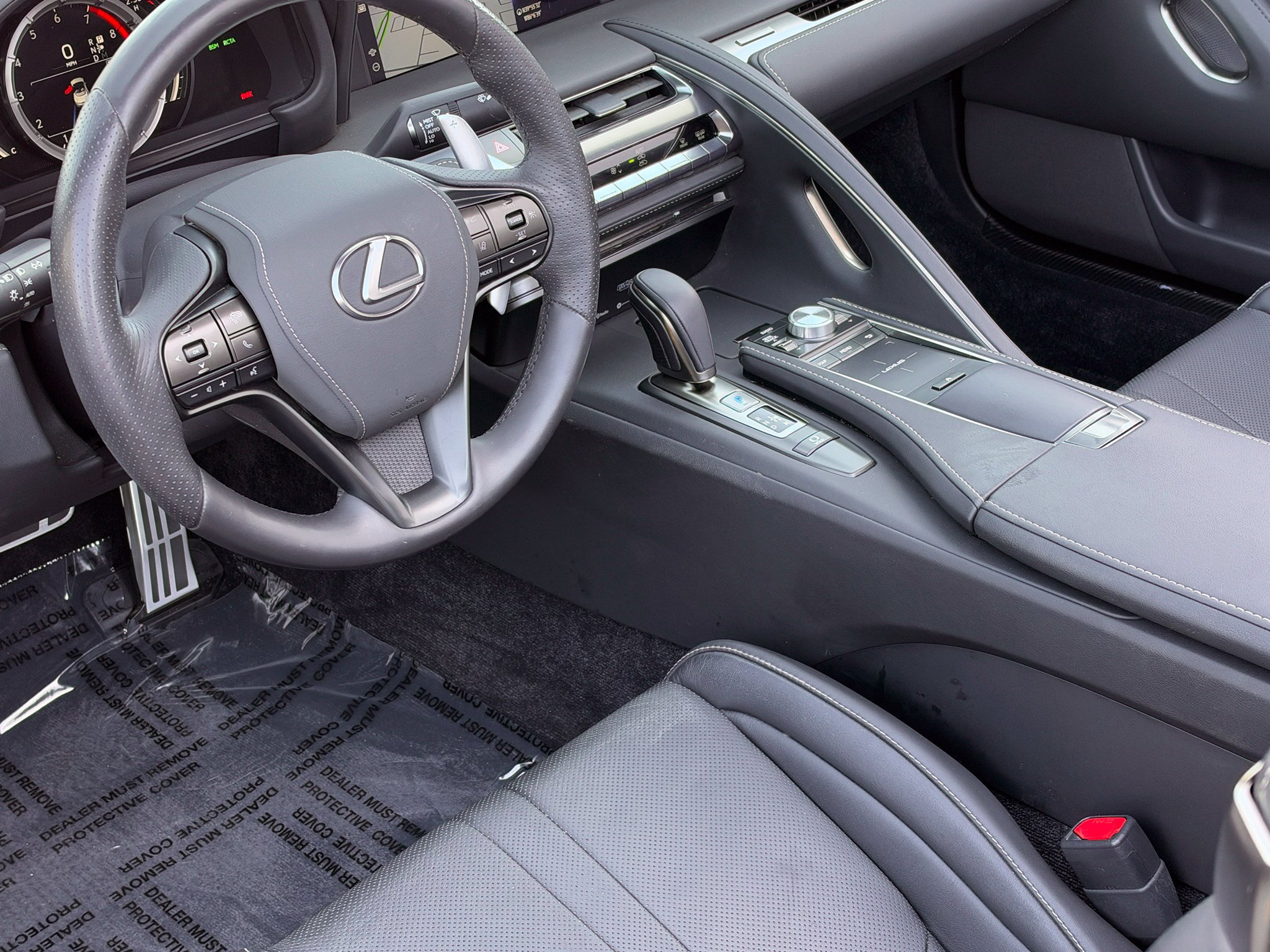 Used 2023 Lexus LC 500 Convertible w/ Touring Package RWD image 2