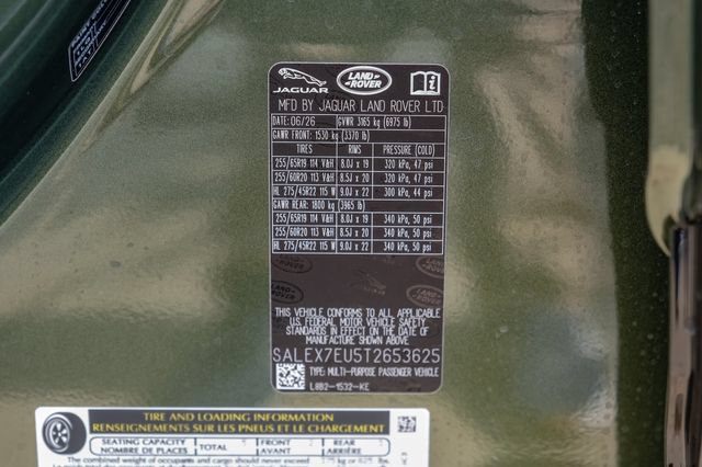 New 2026 Land Rover Defender 110 X AWD/4WD image 74