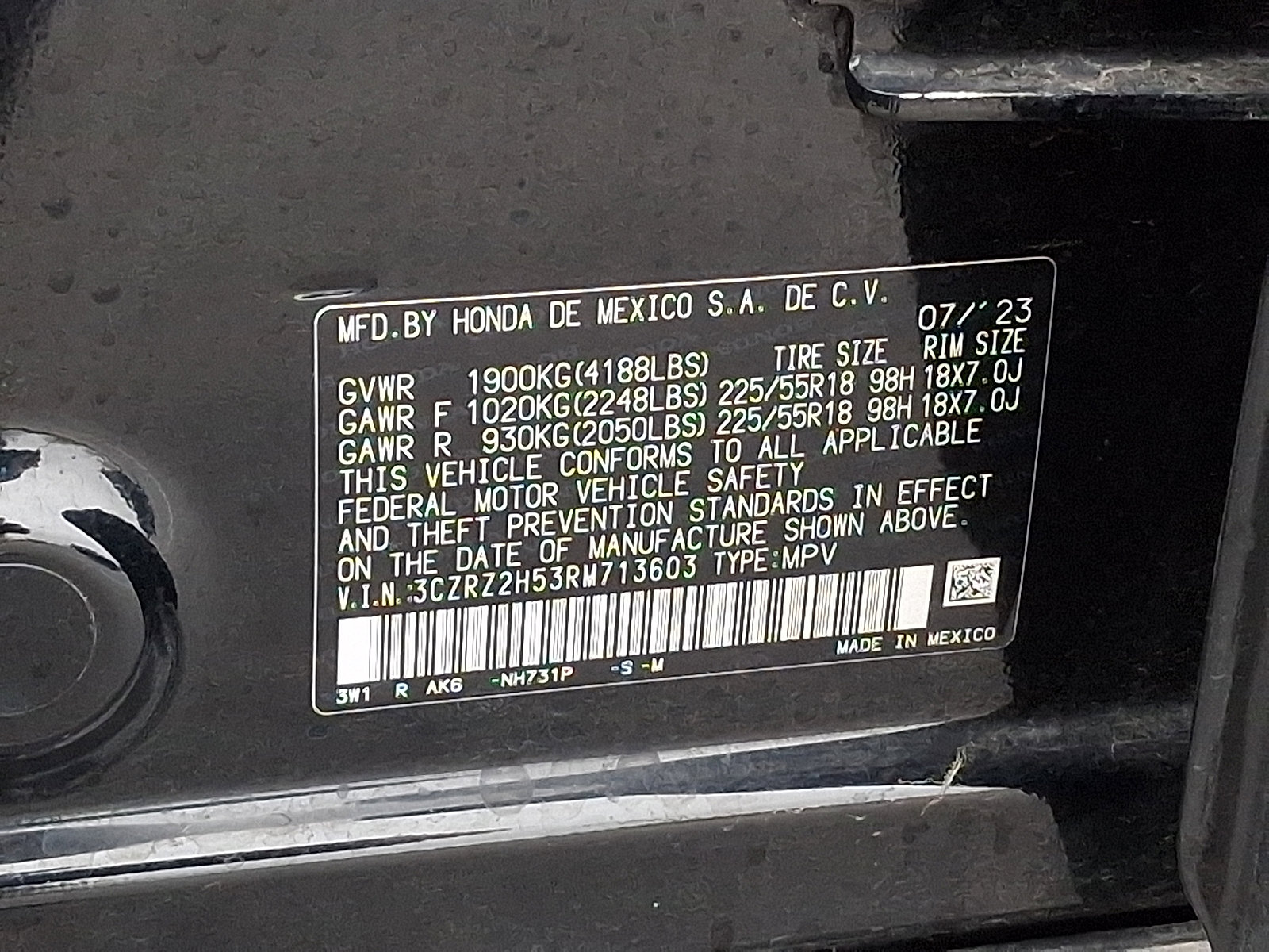 Used 2024 Honda HR-V Sport image 27