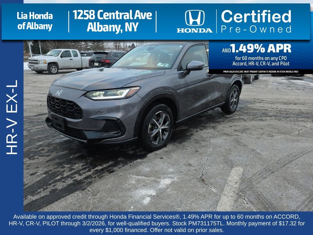 Certified 2023 Honda HR-V EX-L image 3
