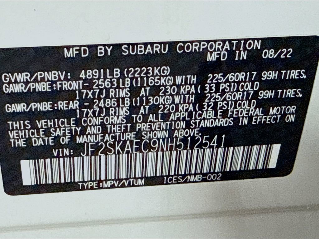 Used 2022 Subaru Forester Premium image 32