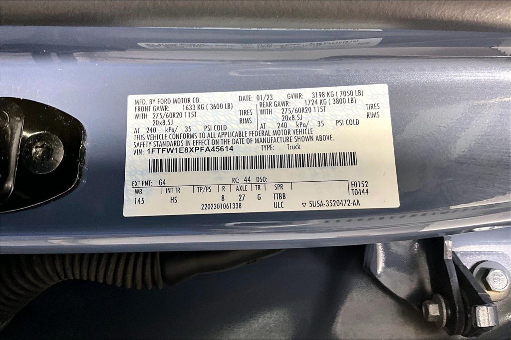 Used 2023 Ford F150 Lariat w/ Equipment Group 502A High AWD/4WD image 32