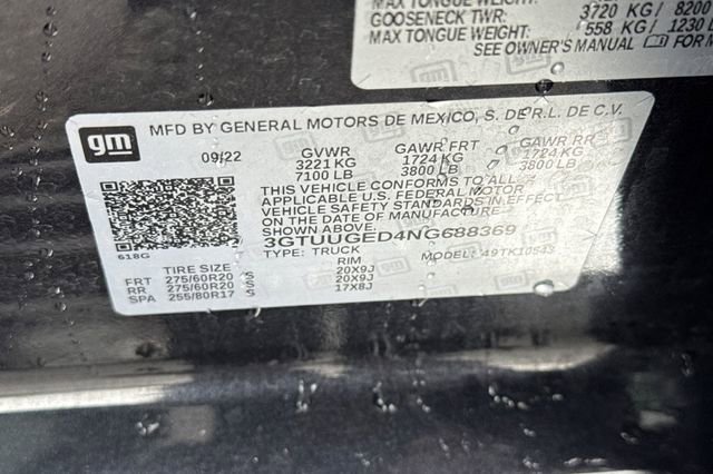 Used 2022 GMC Sierra 1500 Denali image 60