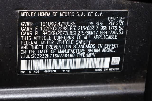 Used 2025 Honda HR-V EX-L image 36