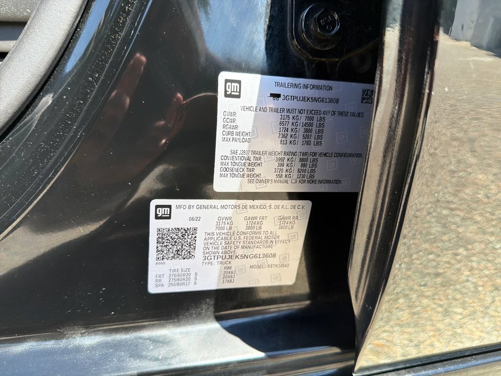 Certified 2022 GMC Sierra 1500 Elevation AWD/4WD image 30
