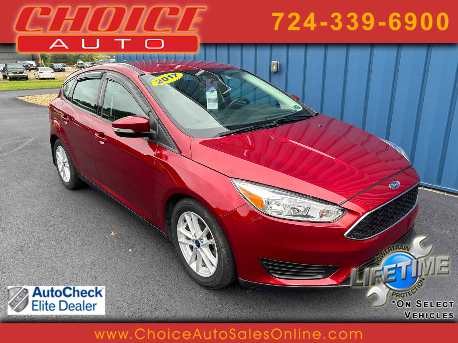Used 2017 Ford Focus SE w/ Cold Weather Package
