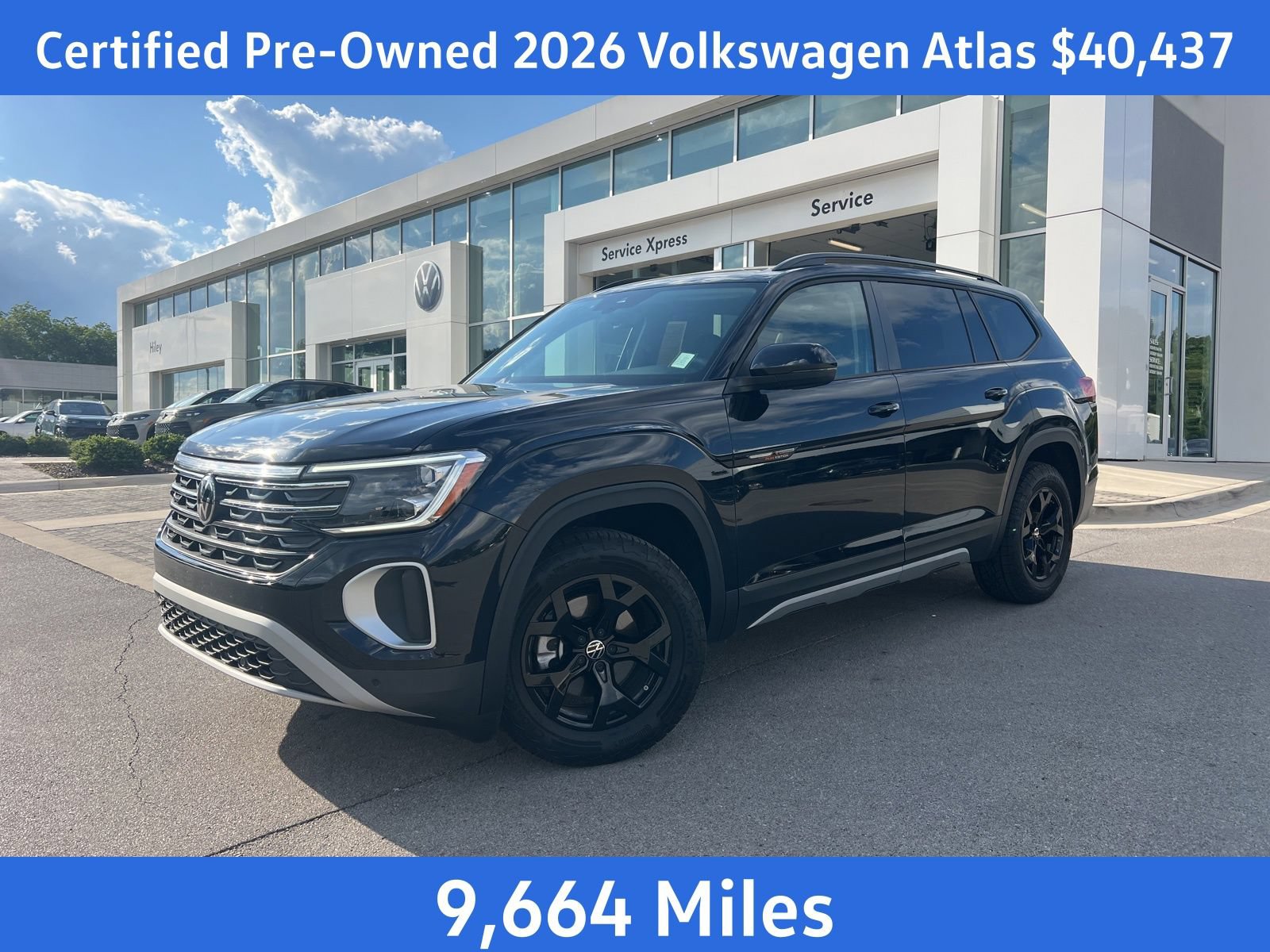 Certified 2026 Volkswagen Atlas Peak Edition AWD/4WD 360° Tour