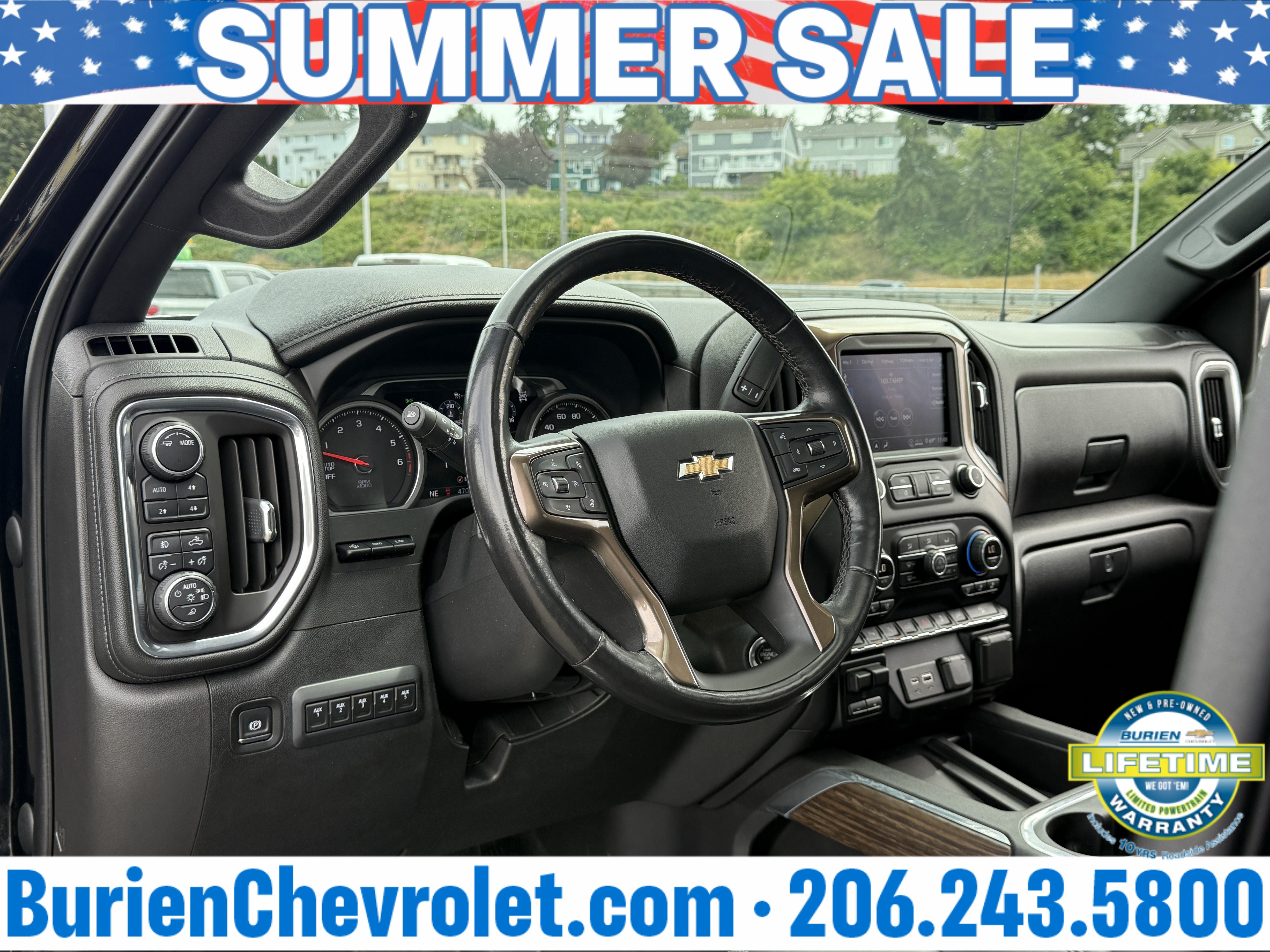 Used 2020 Chevrolet Silverado 1500 High Country w/ Technology Package AWD/4WD image 12