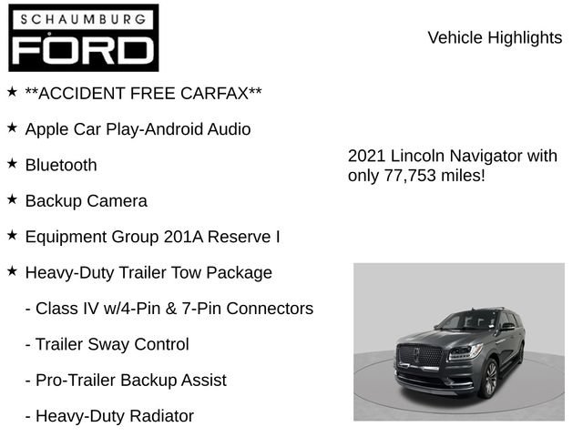 Used 2021 Lincoln Navigator Reserve AWD/4WD image 8