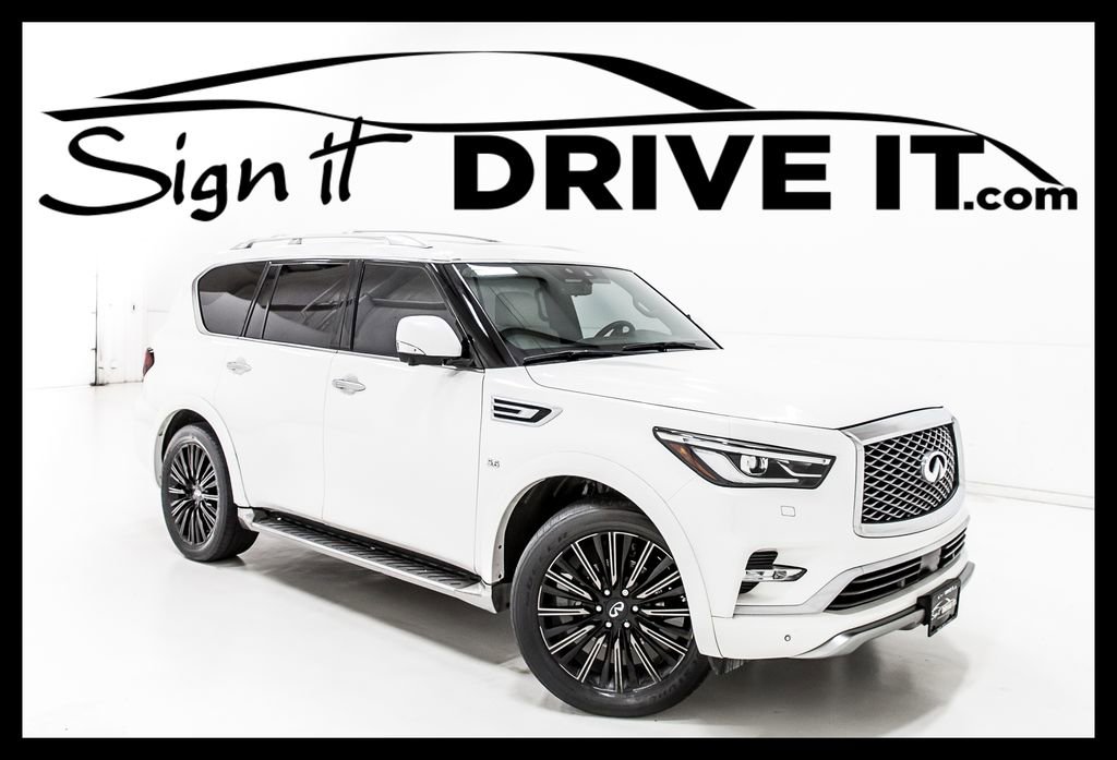 Used 2019 INFINITI QX80 Limited w/ All-Season Package AWD/4WD image 1