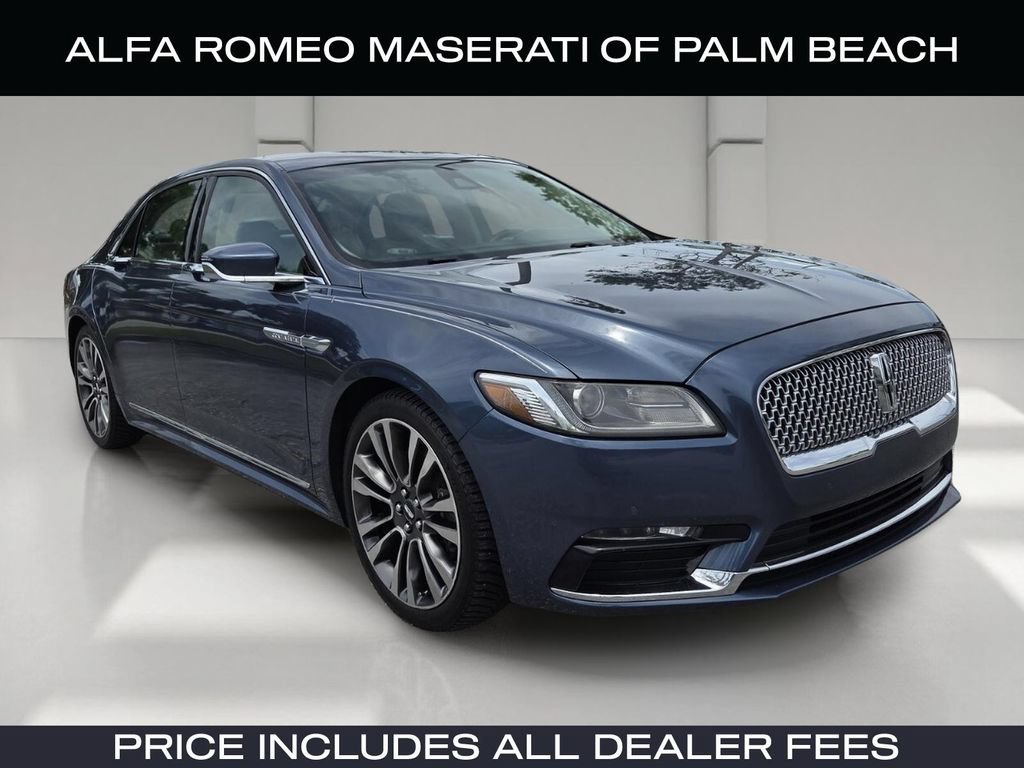 Used 2019 Lincoln Continental Select
