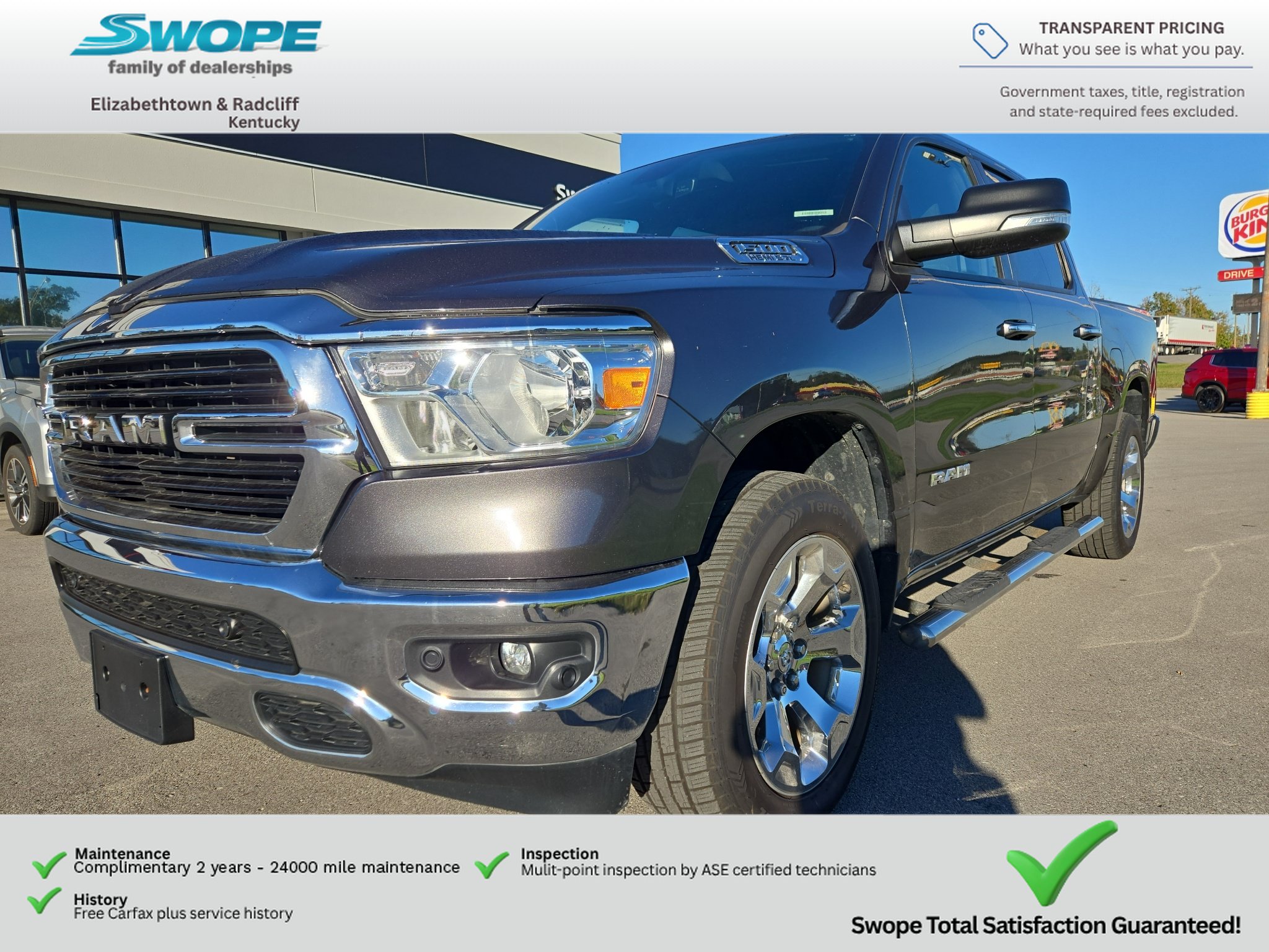 Used 2019 RAM 1500 Big Horn AWD/4WD image 3