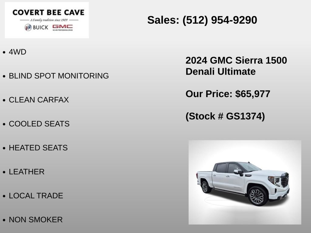 Used 2024 GMC Sierra 1500 Denali Ultimate image 6