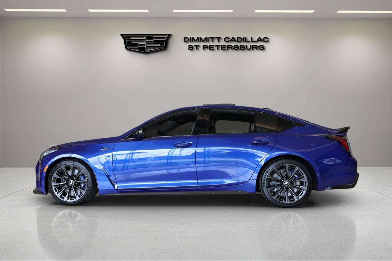 New 2026 Cadillac CT5 V Blackwing w/ Deep Ocean Appearance Package RWD image 2