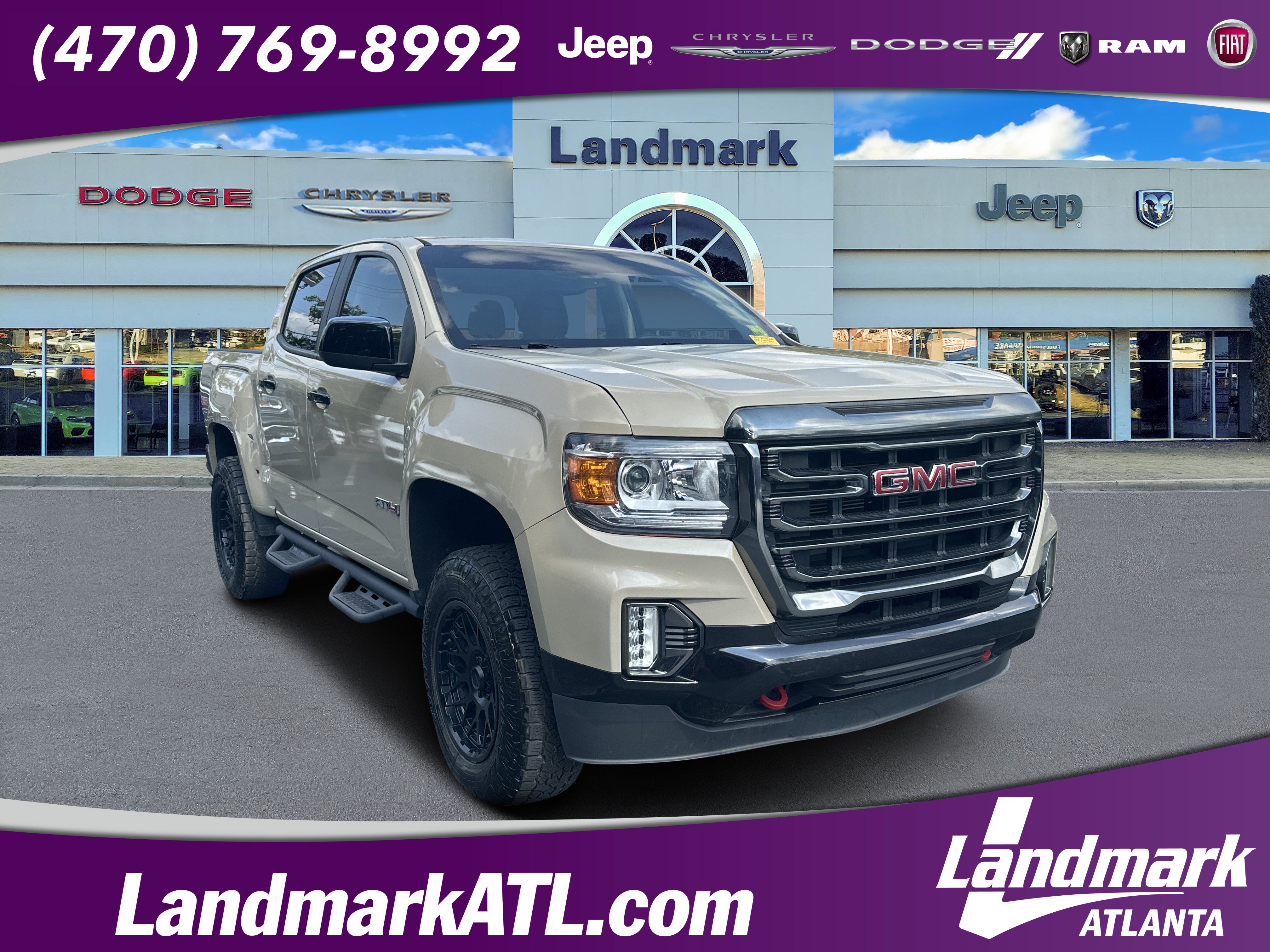 Used 2021 GMC Canyon AT4 w/ Trailering Package