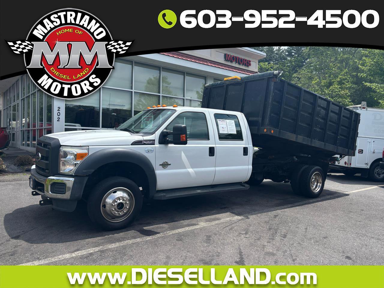 Used 2016 Ford F550 4x4 Crew Cab Super Duty