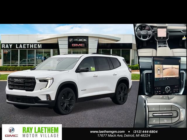 New 2026 GMC Acadia Elevation w/ Black Edition