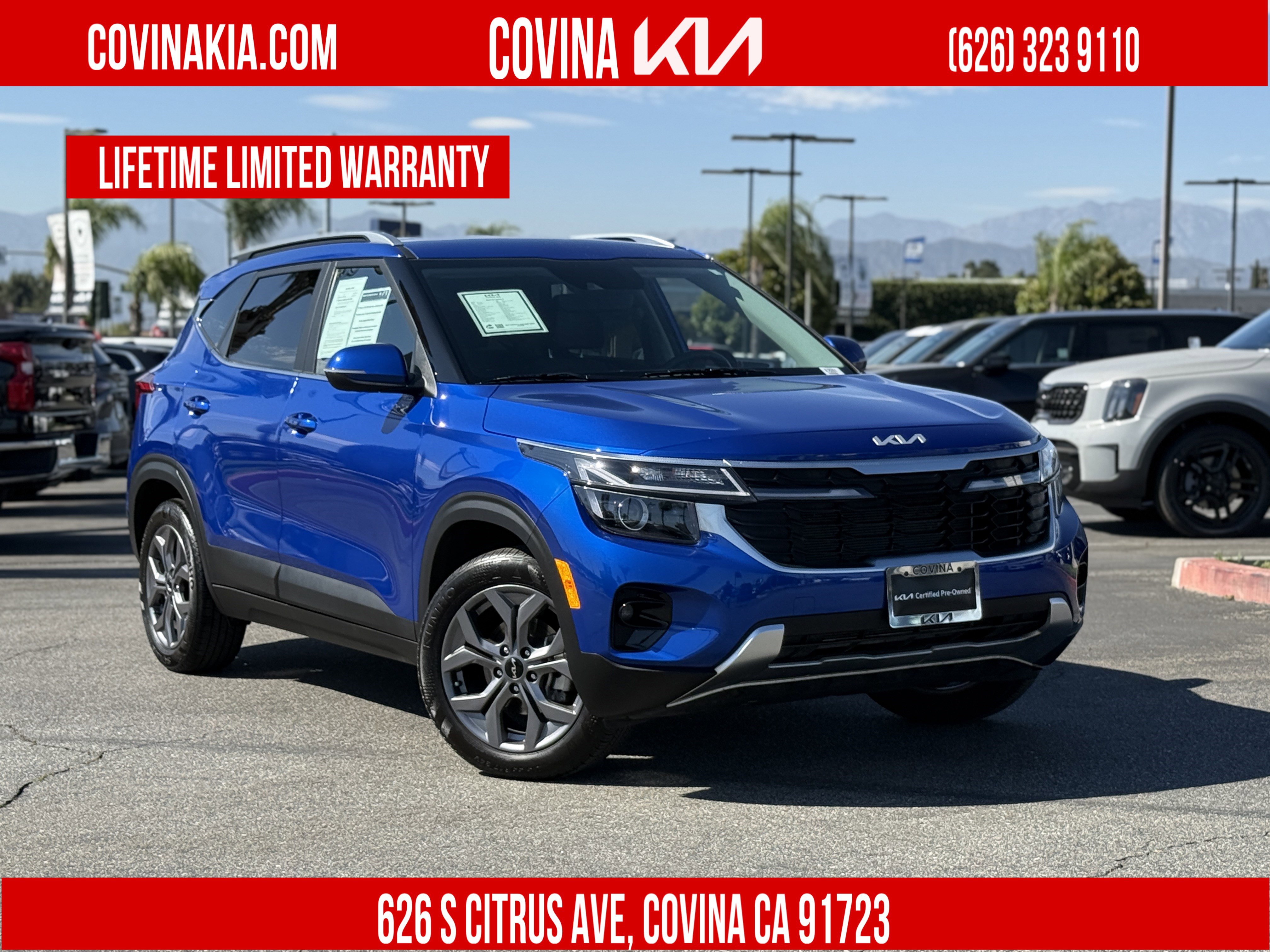 New 2024 Kia Seltos SX w/ SX Sunroof Package