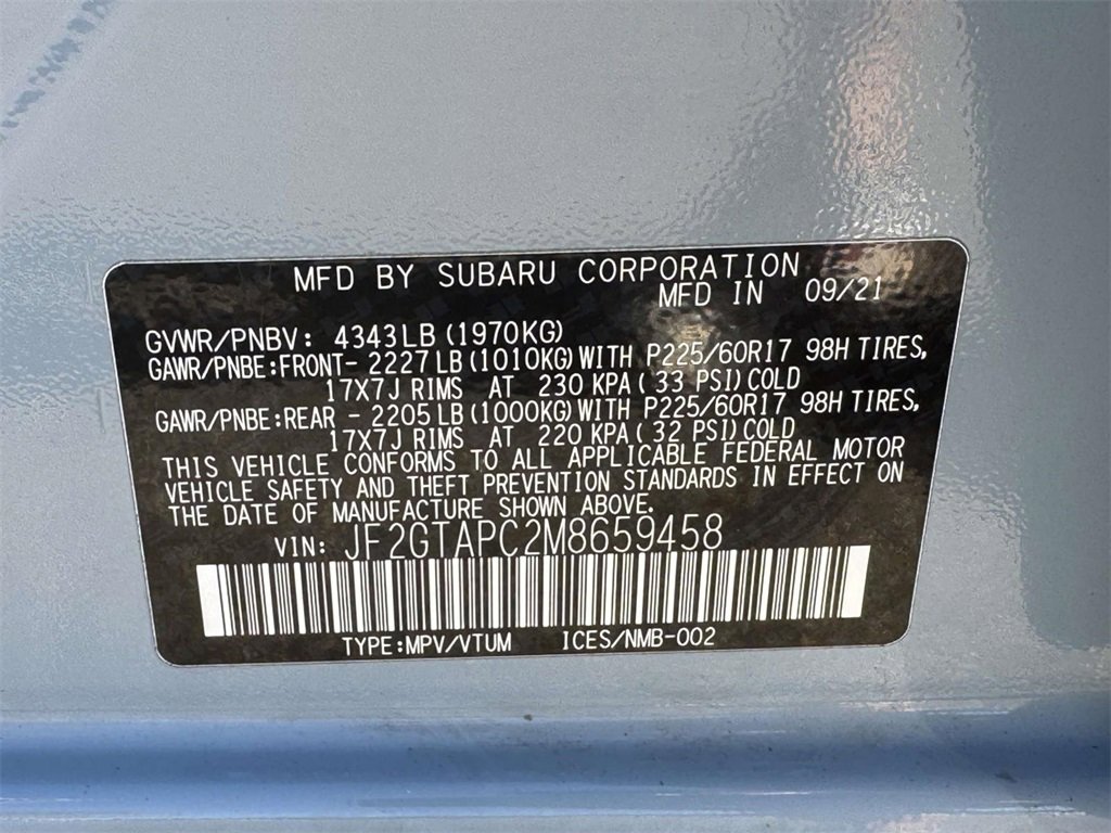 Used 2021 Subaru Crosstrek 2.0i Premium w/ Popular Package #4 image 27