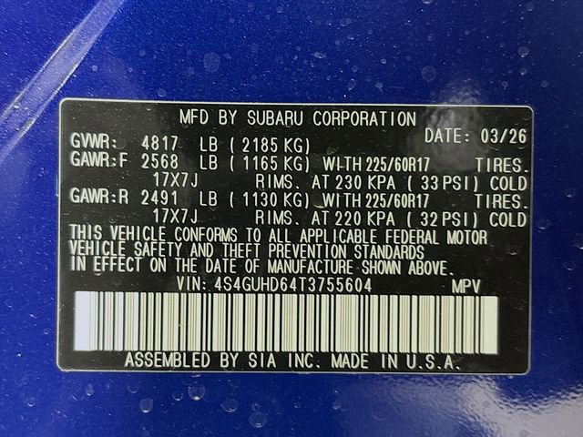 New 2026 Subaru Crosstrek 2.0i Premium AWD/4WD image 31