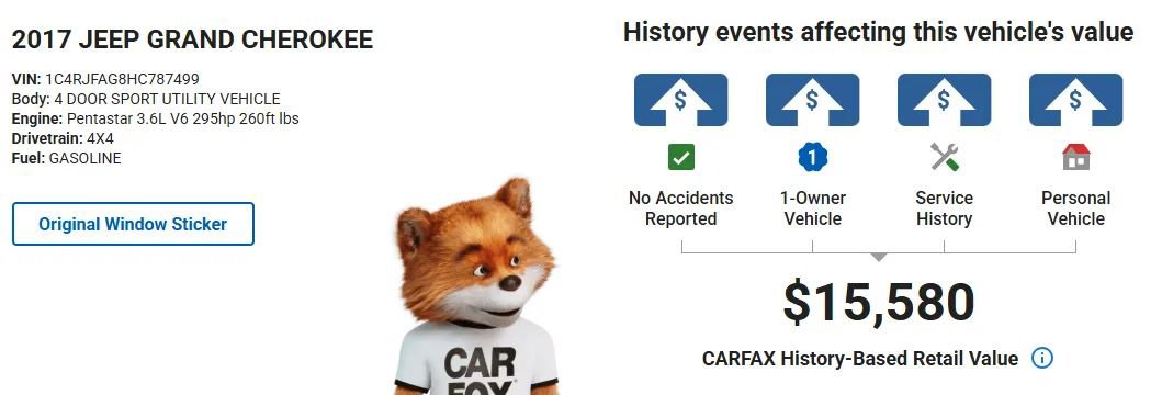 Used 2017 Jeep Grand Cherokee Altitude image 9