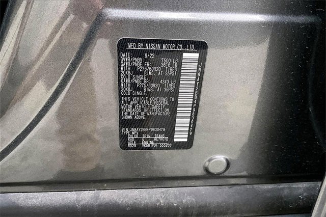 Used 2023 Nissan Armada SL w/ Captain's Chairs Package image 6