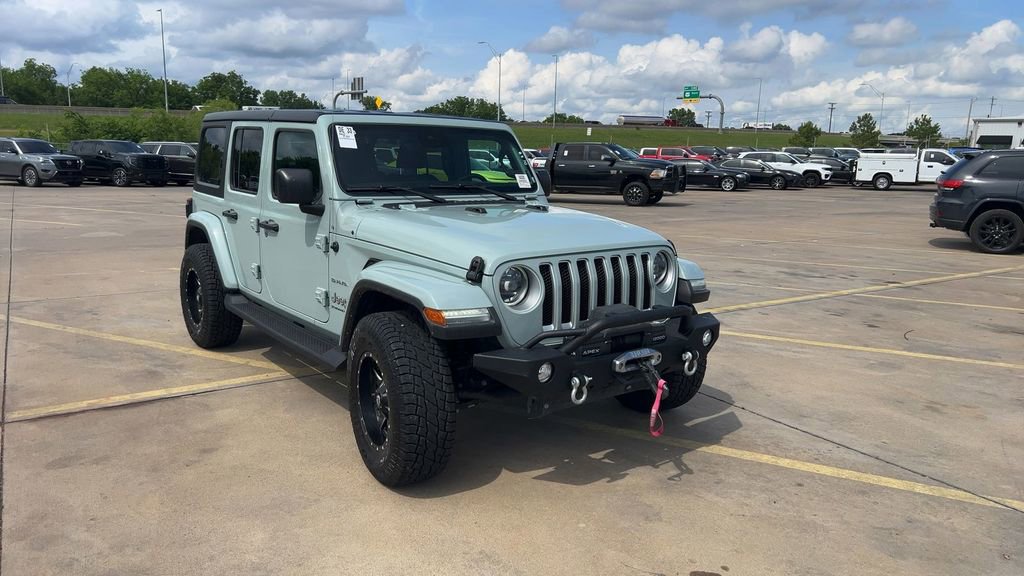 Used 2023 Jeep Wrangler Unlimited Sahara w/ Dual Top Group AWD/4WD image 1