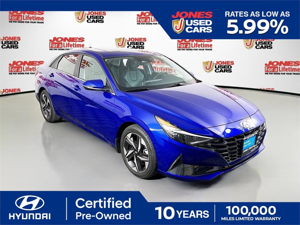 Certified 2023 Hyundai Elantra Limited