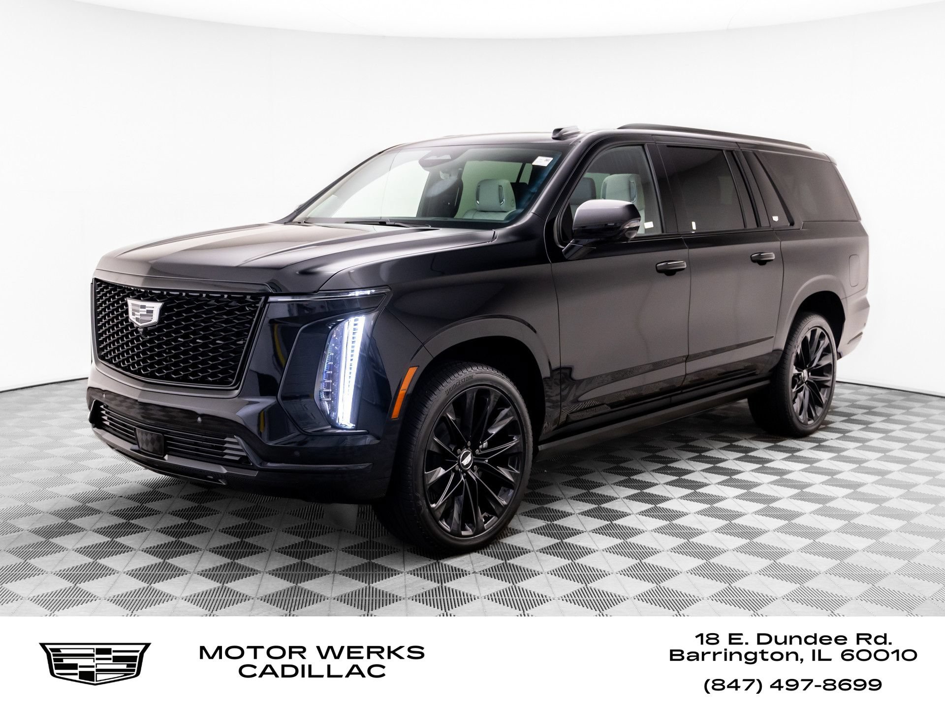 New 2026 Cadillac Escalade ESV Platinum Sport w/ LPO, ONYX Package AWD/4WD 360° Tour