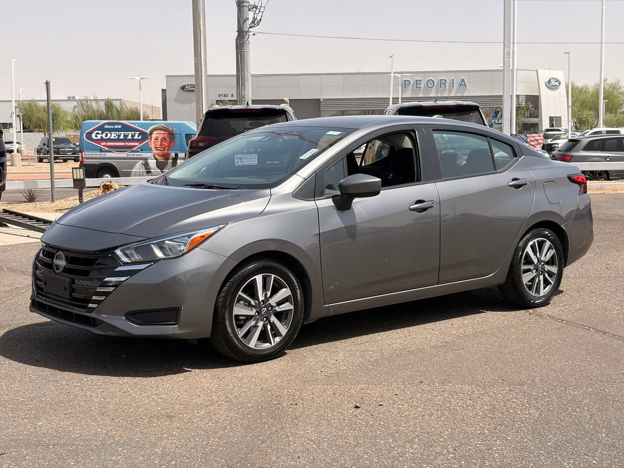 Certified 2025 Nissan Versa SV w/ Trunk Package FWD image 2