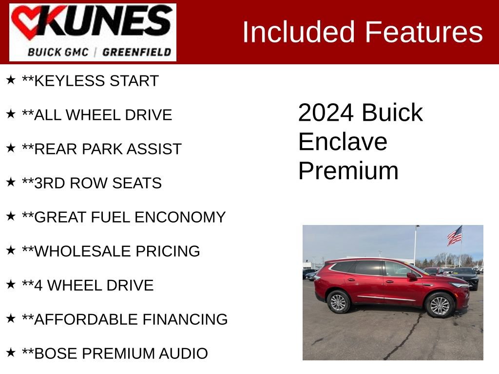 Used 2024 Buick Enclave Premium image 3