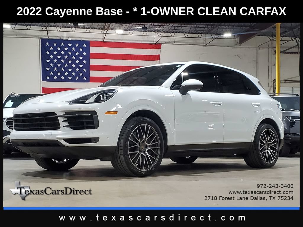 Used 2022 Porsche Cayenne