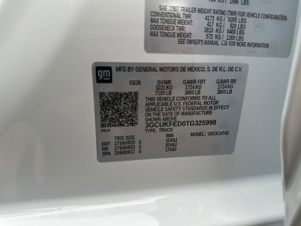 New 2026 Chevrolet Silverado 1500 LT Trail Boss w/ Safety Package AWD/4WD image 37