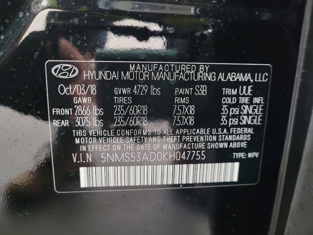 Used 2019 Hyundai Santa Fe Limited image 33