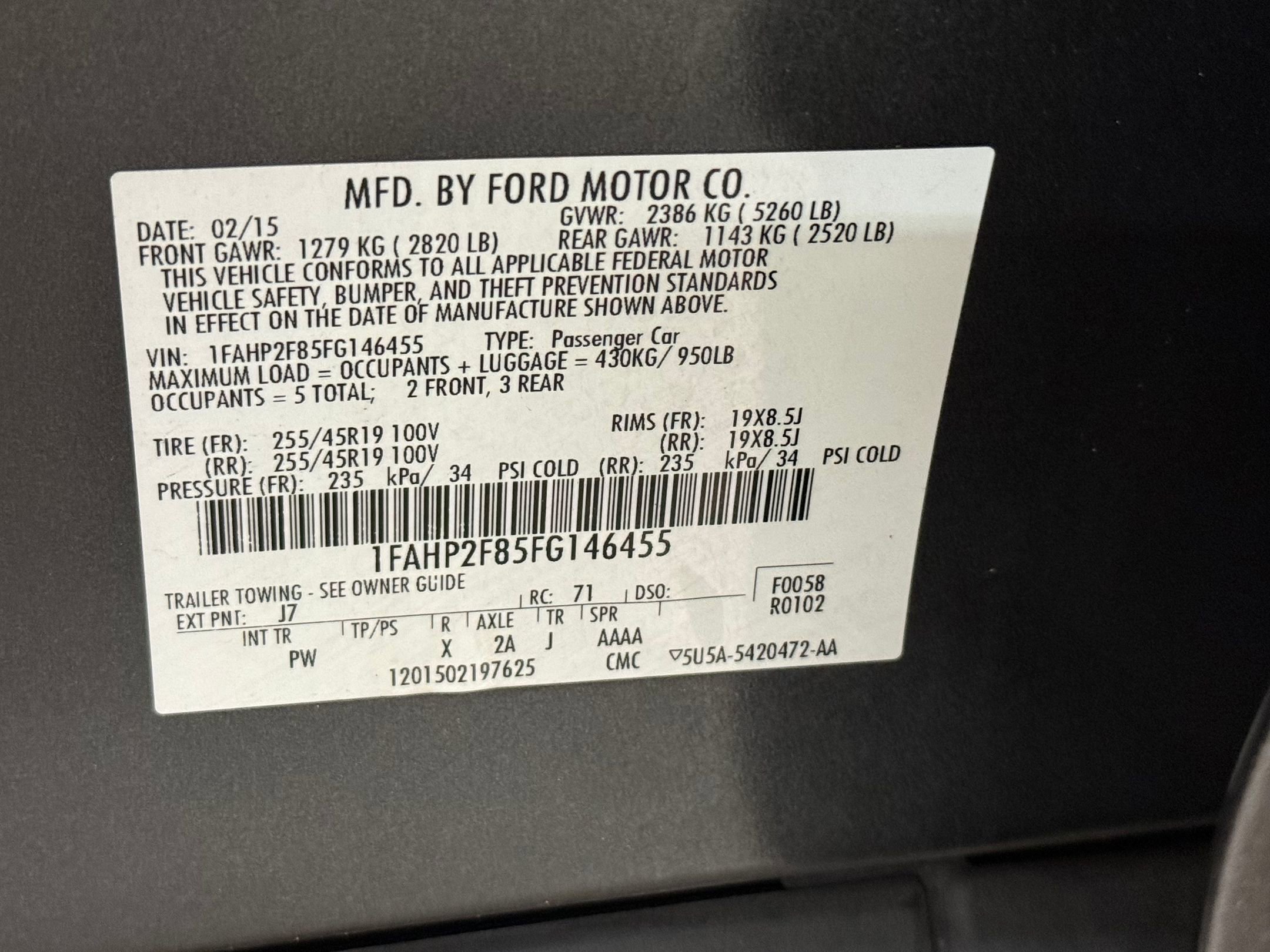Used 2015 Ford Taurus Limited image 17