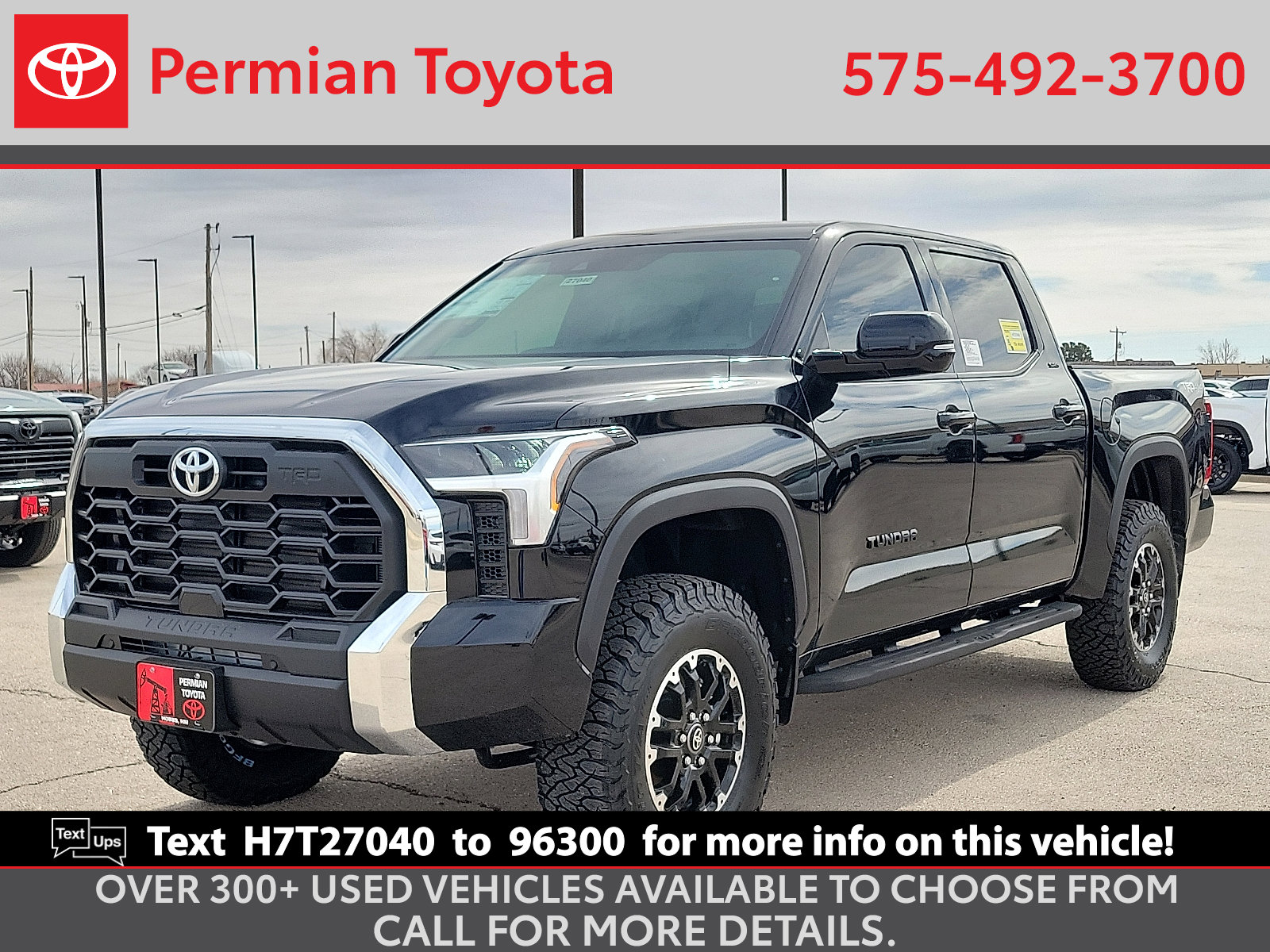 New 2025 Toyota Tundra SR5 w/ TRD Off-Road Package