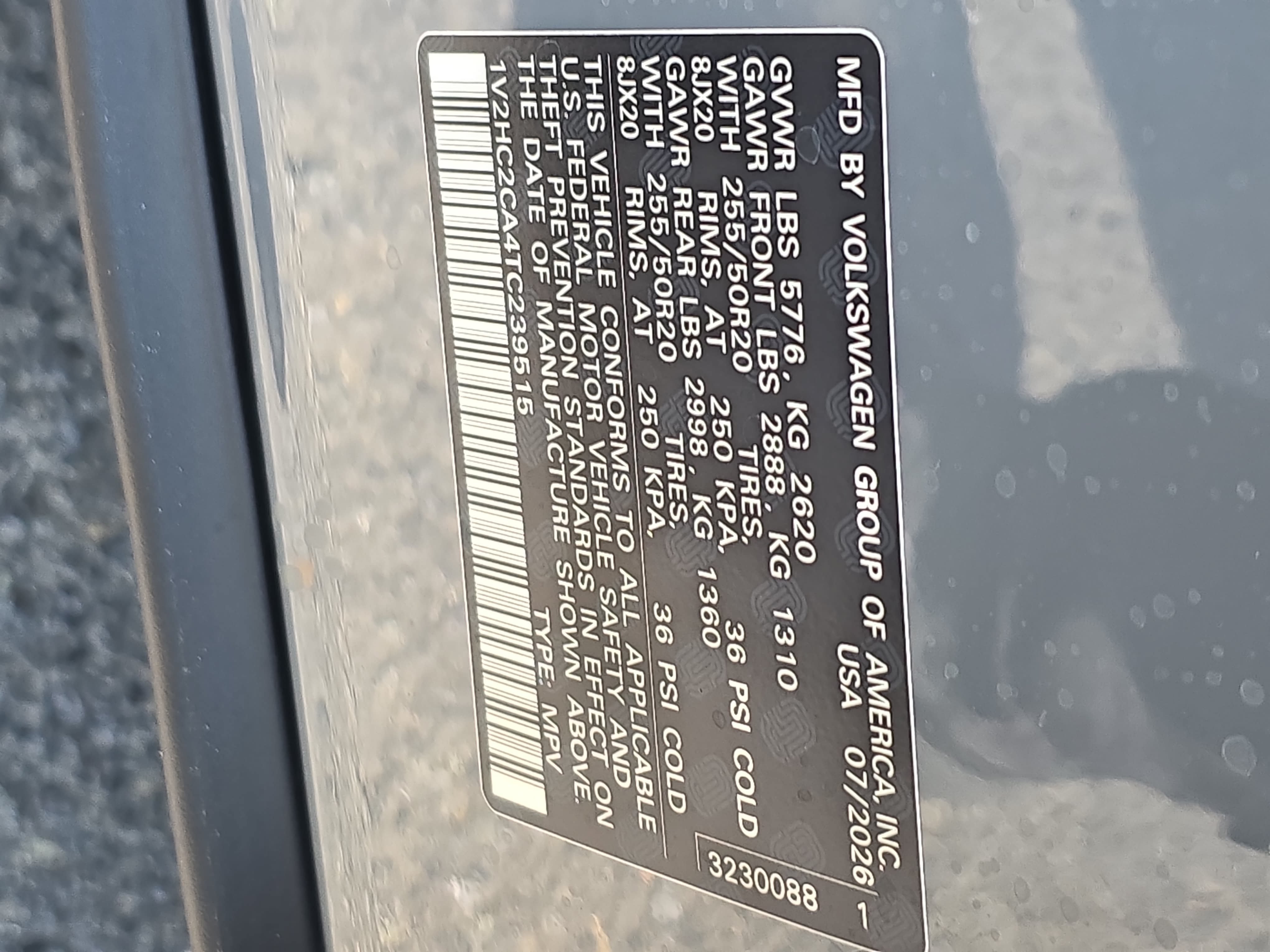 New 2026 Volkswagen Atlas Cross Sport SE AWD/4WD image 37