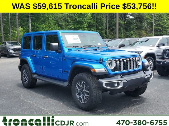 New 2025 Jeep Wrangler Unlimited Sahara
