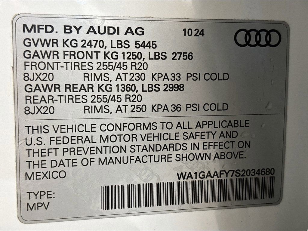 Used 2025 Audi Q5 2.0T Premium w/ Convenience Plus Package image 20